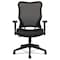 Hon Basyx Task Chair Chair, Hi-Back, Mesh Fab, Black, Fixed Arms, Mesh, Black VL702MM10 - alternate 4